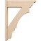 Ekena Millwork 7 1/2-in W x 26-in D x 34-in H Balboa Trad Rough Cedar Woodgrain TimberThane Outlooker, Primed Tan OUTUR075X26X34BOA04RCPR - alternate 2